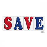 3-D Jumbo Under-hood Sign Sets (#895 / #896 / #897)