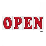 3-D Jumbo Under-hood Sign Sets (#895 / #896 / #897)