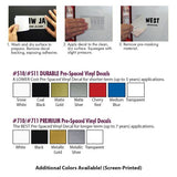 Die-cut Decals
