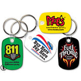 Soft Vinyl Key Fobs