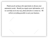 Thank You Cards (Open Road)