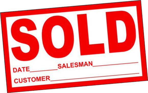 Sold Stickers (#790)